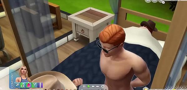  The Sims 4 Family Orgy